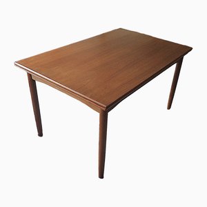 Large Mid-Century Danish Teak Dining Table, 1960s-ED-1820625