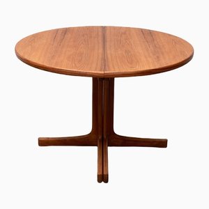 Large Mid-Century Extendable Teak Dining Table by Karl Erik Ekselius for Joc Vetlanda, 1960s-UAH-1318472