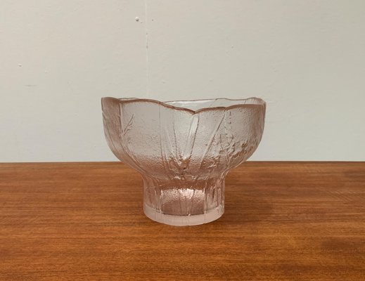 Large Mid-Century Finnish Glass Bowl by Kaija Aarikaikka for Humppila-UAH-1057017