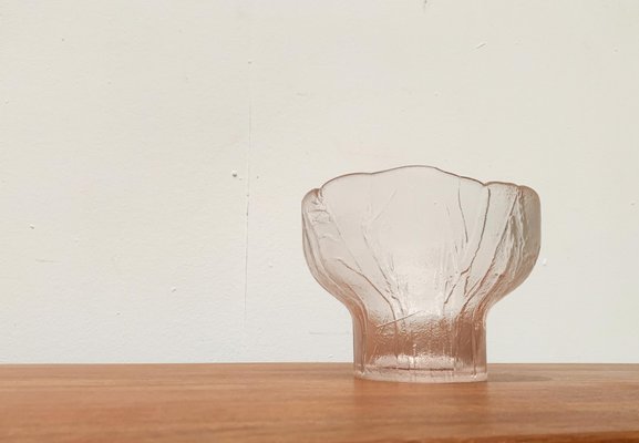 Large Mid-Century Finnish Glass Bowl by Kaija Aarikaikka for Humppila-UAH-1057017