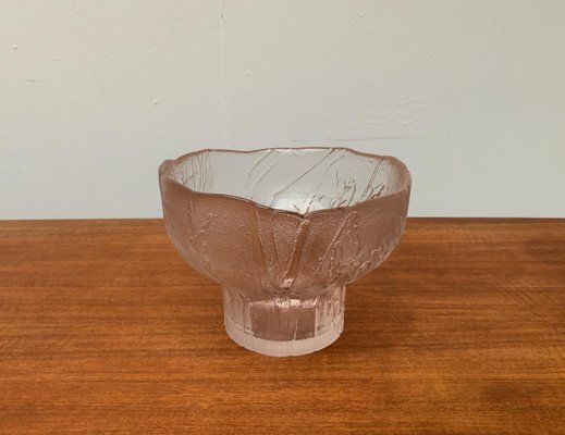 Large Mid-Century Finnish Glass Bowl by Kaija Aarikaikka for Humppila-UAH-1057017