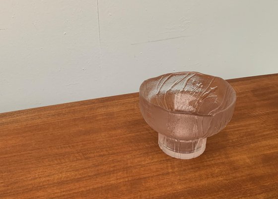 Large Mid-Century Finnish Glass Bowl by Kaija Aarikaikka for Humppila-UAH-1057017