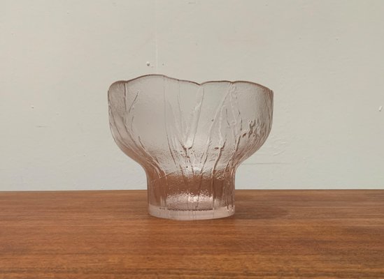 Large Mid-Century Finnish Glass Bowl by Kaija Aarikaikka for Humppila-UAH-1057017