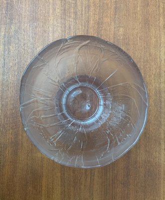 Large Mid-Century Finnish Glass Bowl by Kaija Aarikaikka for Humppila-UAH-1057017