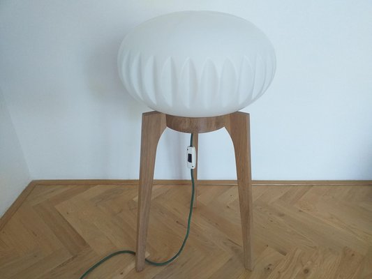 Large Mid-Century Floor Lamp from Krásná Jizba for ÚLUV, 1970s-TZ-666630