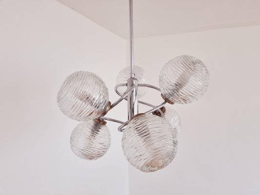 Large Mid-Century Galaxy Sputnik Chandelier, Germany, 1970s-TZ-1734491