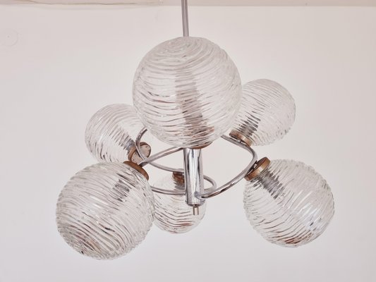 Large Mid-Century Galaxy Sputnik Chandelier, Germany, 1970s-TZ-1734491