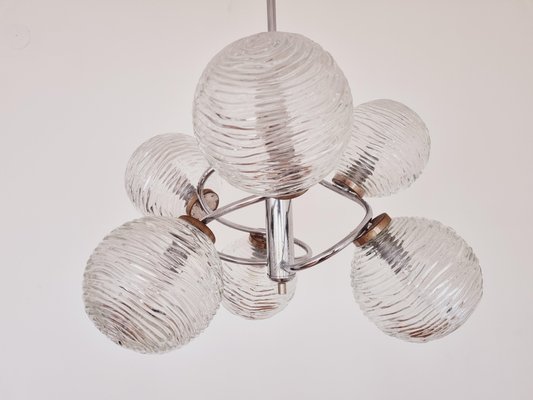 Large Mid-Century Galaxy Sputnik Chandelier, Germany, 1970s-TZ-1734491