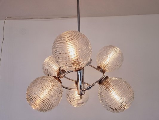 Large Mid-Century Galaxy Sputnik Chandelier, Germany, 1970s-TZ-1734491