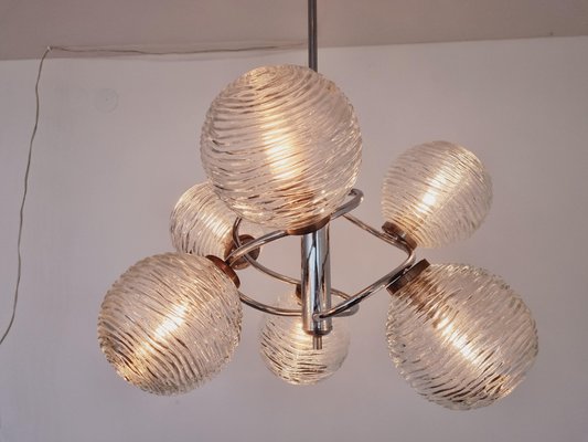 Large Mid-Century Galaxy Sputnik Chandelier, Germany, 1970s-TZ-1734491