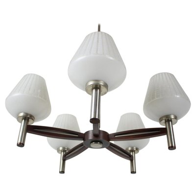 Large Mid-Century German Chandelier, 1970s-TZ-762537