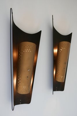 Large Mid-Century German Sconces from Karl Walther Nachf., 1950s, Set of 2-WPT-644709