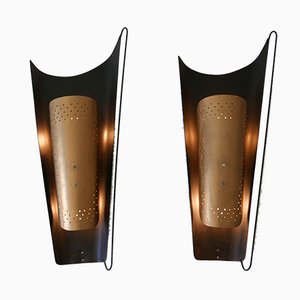 Large Mid-Century German Sconces from Karl Walther Nachf., 1950s, Set of 2-WPT-644709