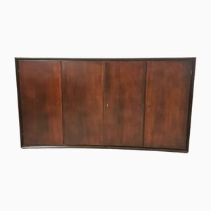 Large Mid-Century German Wooden Sideboard by Schonhoff for Mobelhauss-TCS-1768903