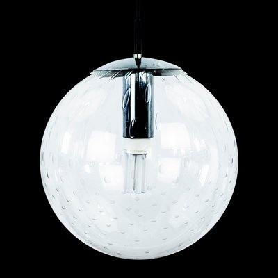 Large Mid-Century Glass Globe Ceiling Lamp from Raak-GE-669747