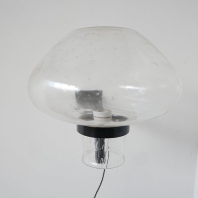 Large Mid-Century Glass Wall Light-JRP-1072830