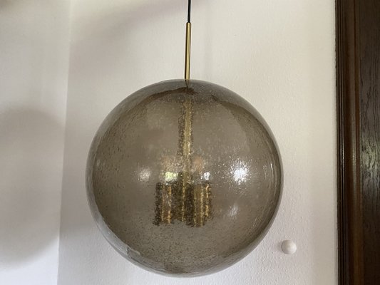 Large Mid-Century Globe Hanging Lamp from Peill & Putzler, 1960s-PYR-1315481