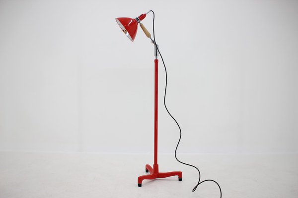 Large Mid-Century Industrial Floor Lamp from Zukov, 1950s-TZ-739022