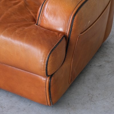 Large Mid-Century Lounge Chairs in Leather, Set of 2-JRP-1253994