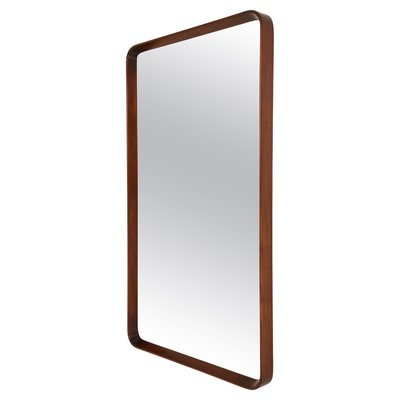 Large Mid-Century Mirror in Mahogany, 1940s-SC-2020800