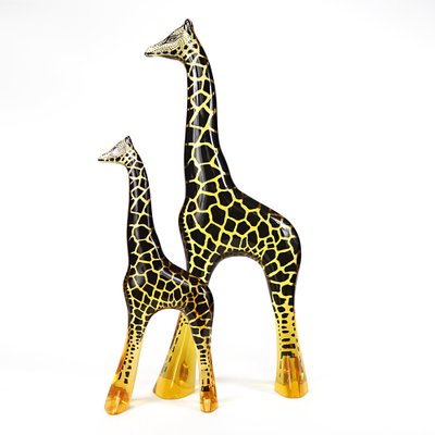 Large Mid-Century Modern Acrylic Glass Giraffe by Abraham Palatnik-RY-1702518