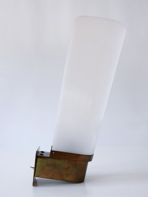 Large Mid-Century Modern Brass & Acrylic Wall Light or Sconce, Germany, 1950s-WPT-1436180