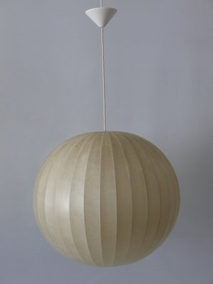 Large Mid-Century Modern Cocoon Pendant or Hanging Light from Goldkant Leuchten, Germany, 1960s-WPT-2015972