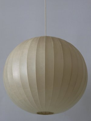 Large Mid-Century Modern Cocoon Pendant or Hanging Light from Goldkant Leuchten, Germany, 1960s-WPT-2015972