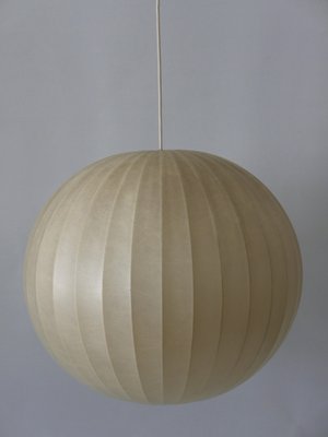 Large Mid-Century Modern Cocoon Pendant or Hanging Light from Goldkant Leuchten, Germany, 1960s-WPT-2015972