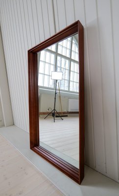 Large Mid-Century Modern Mirror in Walnut, Sweden, 1960s-UYK-1750814