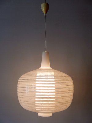 Large Mid-Century Modern Napoli Pendant Lamp by Aloys F. Gangkofner for Peill & Putzler, 1950s-WPT-1765958