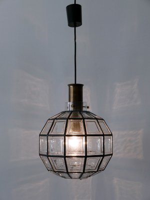 Large Mid-Century Modern Pendant Lamp by Glashütte Limburg, Germany, 1960s-WPT-2016047