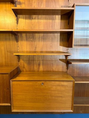 Large Mid-Century Modern Wall Unit attributed to Poul Cadovius for Royal System, 1950s-FGA-1757431