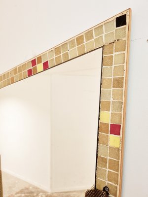 Large Mid-Century Mosaic Mirror with Lights, the Netherlands, 1961-LDW-1371758