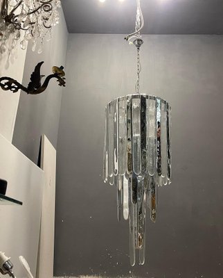 Large Mid-Century Murano Glass Chandelier, 1970s-JJC-1378693