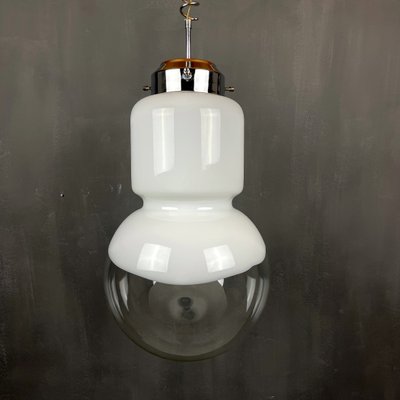 Large Mid-Century Murano Glass Pendant Lamp from Mazzega, 1960s-WQC-884721