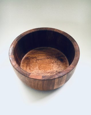 Large Mid-Century Scandinavian Teak Bowl by Richard Nissen, Denmark, 1960s-RQV-1238838