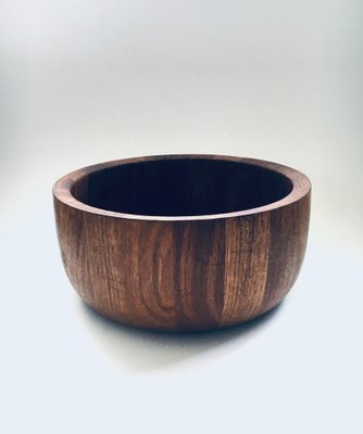 Large Mid-Century Scandinavian Teak Bowl by Richard Nissen, Denmark, 1960s-RQV-1238838