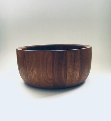 Large Mid-Century Scandinavian Teak Bowl by Richard Nissen, Denmark, 1960s-RQV-1238838