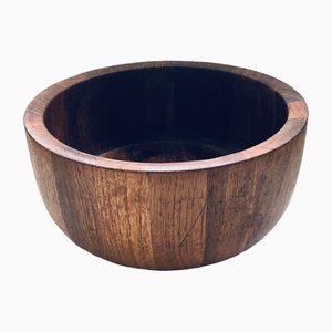 Large Mid-Century Scandinavian Teak Bowl by Richard Nissen, Denmark, 1960s-RQV-1238838