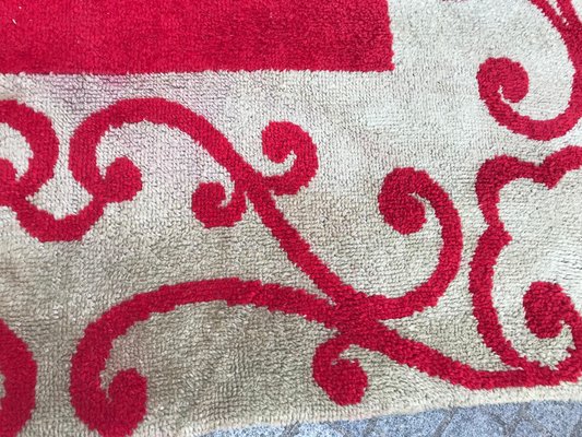 Large Mid-Vintage Hand-Knotted Cogolin Rug-YMM-1061606