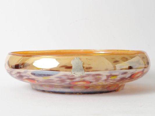 Large Millefiori Glass Bowl from Wilhelm Kralik Sohn, 1920s-IXK-767411