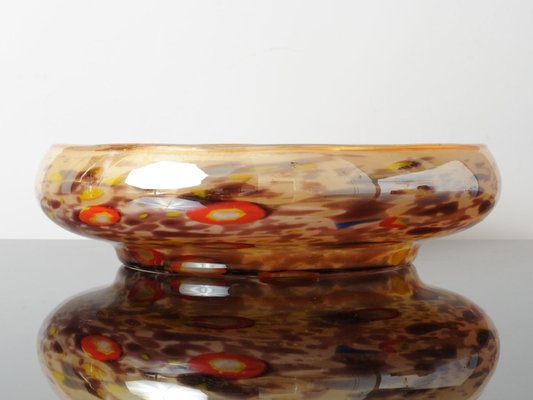 Large Millefiori Glass Bowl from Wilhelm Kralik Sohn, 1920s-IXK-767411