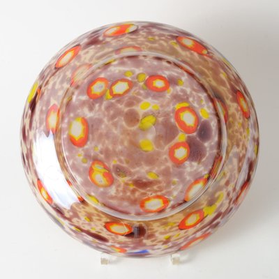 Large Millefiori Glass Bowl from Wilhelm Kralik Sohn, 1920s-IXK-767411