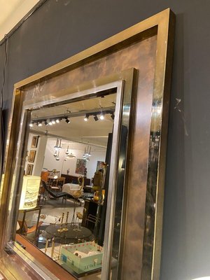 Large Mirror from Belgo Chrom, 1970s-JG-1323273