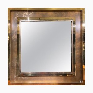 Large Mirror from Belgo Chrom, 1970s-JG-1323273