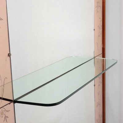 Large Mirror with Console Shelf, 1950s-VMM-1411142