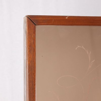 Large Mirror with Console Shelf, 1950s-VMM-1411142