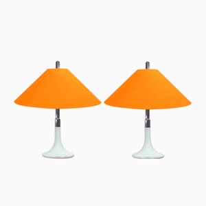 Large ML3 Table Lamps by Ingo Maurer, 1990s, Set of 2-DQG-694894