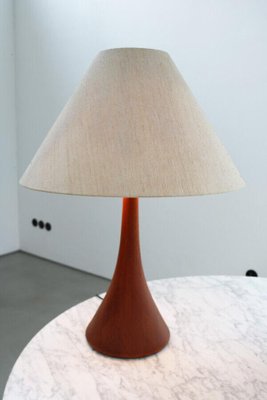 Large Modern Danish Teak Table Lamp-FJP-1717706